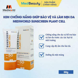 Kem chống nắng bảo vệ và làm mịn da Mediworld SunScreen Plant Cell