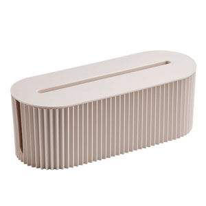 Ginca Nordic Plug Board Storage Box Cable Wire Organizer Case Socket Wireless WiFi Router Bracelet Desktop Data Line Plug Holder Shelf