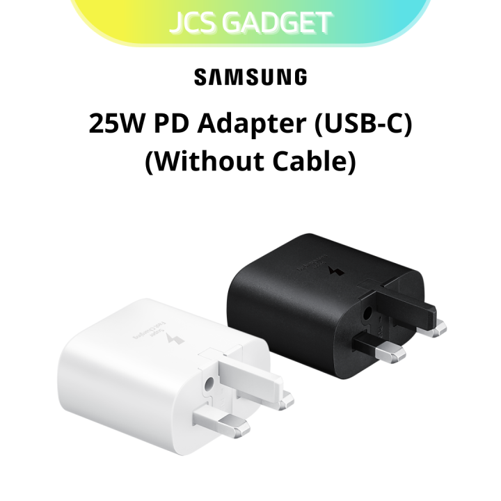(100% Original) Samsung 25W PD Adapter (USB-C) (Without Cable) / 15W PD ...