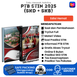 New Buku PTB STIN [SKD + SKB] (Edisi Hemat + Free Akses E-Learning) Sesuai Dengan Kisi-kisi Terbaru STIN