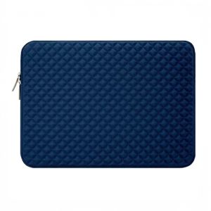 COOLCELLS Large Capacity Laptop Portable Sleeve Grid Texture Shockproof Laptop Sleeve Bag Computer Bag Waterproof Notebooks Protective Bag 15.6inch Laptop