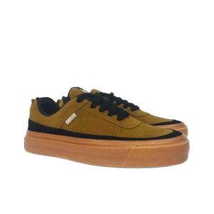 Official Scb l 39 - 43 Walther Brown Gum | Sepatu Sneakers Casual Pria Wanita