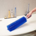 48cm Long Fan Dusting Brush Bendable Fan Cleaning Brush Multi-purpose Fan Dust Removal Brush. 