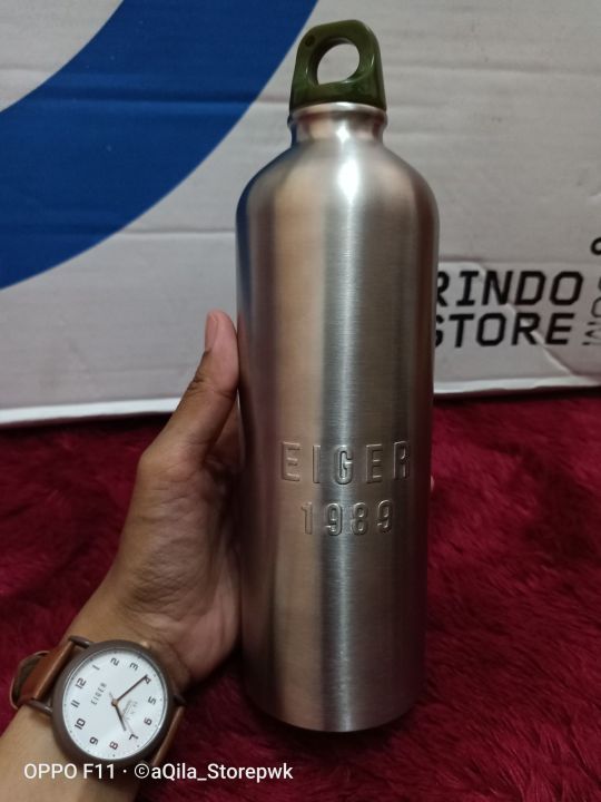 Botol Minum Eiger Campers Carafe Silver Lazada Indonesia