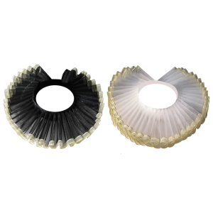 Elizabethan Chiffon Neckpiece Adjustable Ruffle False Collar with Golden Trim For Theater Performances Costume Neck Ruff