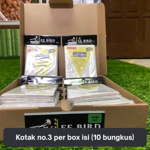 Alas Kotoran Burung Kandang Kotak No 3 UKURAN : 38 CM X 32 CM  (Perbox)