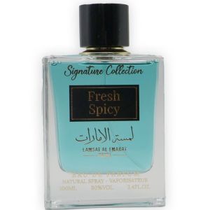 FRESH SPICY 100ML BY LAMSAT AL EMARAT PRIDE SIGNATURE COLLECTION EDP minyak wangi tahan lama