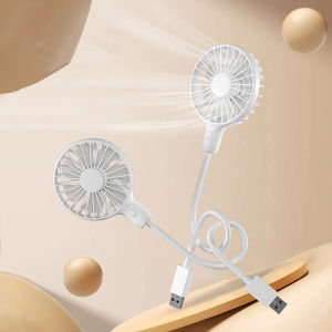 BJ🔩🔧🔗 Mùa Hè Ngoài Trời Và Du Lịch USB Có Thể Sạc Lại Cầm Tay Fan Im Lặng Làm Mát Ngân Hàng Điện Không Dây Mini Chơi Cắm Người Hâm Mộ