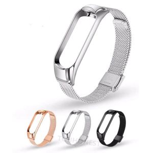 For Xiaomi Mi Band 5 Metal Strap Stainless Steel For Xiaomi Mi band 4 6 Bracelet Replacement Strap Mi Band 3 6 Strap Wristbands