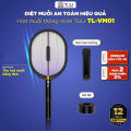 Vợt muỗi thông minh Tuli VM01 Công suất 2W, Kiêm đèn bắt muỗi, 3 lớp lưới an toàn sử dụng, Bảo hành 12 tháng. 
