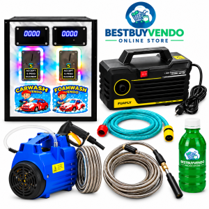 2-IN-1 CARWASH & FOAMWASH VENDING MACHINE | SELF-SERVICE AUTOMATIC CAR WASH VENDO