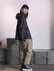 [Spot seconds] Run Star Hike low-cut high-cut serrated black white civilian style raised thick-soled canvas shoes mens and womens shoes high-top casual shoes muffin thick-soled raised couple canvas shoes 166800C