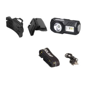 TWCEJE168 USB Rechargeable Super Bright LED Headlamp Multiple Lighting Modes Multifunctional Mini Sensor Headlamp Portable Safety Clip-on Hat Flashlight for Outdoor Camping