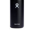 HYDRO FLASK 32 OZ WIDE FLEX STRAW CAP BLACK. 