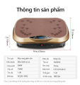 Máy Rung Lắc Giảm Mỡ Toàn Thân, Máy Massage Bụng Giảm Mỡ, Giảm Cân Hiệu Quả Hơn Máy Tập Gym, Máy Chạy Bộ Tại Nhà. 