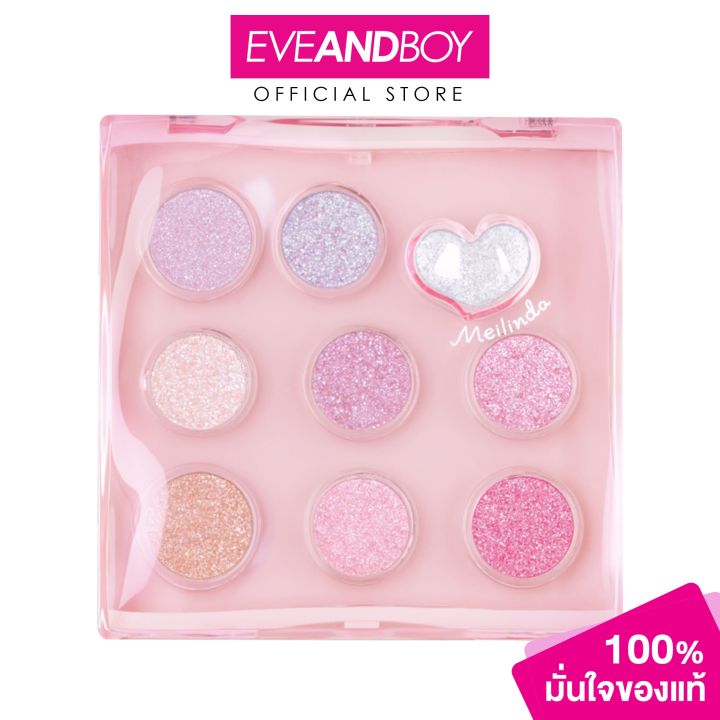 MEILINDA - Chiffon Ribbon Eye Palette (3.5g.) เมลินดา ชิฟฟ่อน ริบบ้อน ...