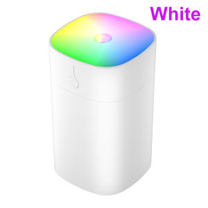 400ml Mute Humidifier Air Purifier Diffuser Humidifer for Aroma in Office Home Car Night Light LED Desktop Silent Nano Aromatherapy Diffuser