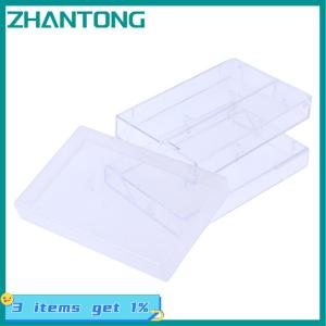 ZHANTONG 1Pc Cassette Tape Transparent Storage Box Audio Magnetic Recording Blank Tape Case Dustproof Box