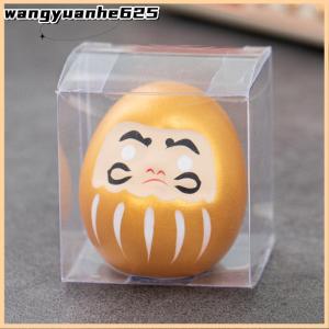 [WYH Store] COD Japanese Daruma Doll Crafts Japanese Inspired Wealth Prosperity Decor Lucky Charm Fortune Ornament Landscape Home Desk Decor Miniature Gifts Accessories
