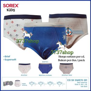 SOREX KIDS BOY CD SK GM 670 BI1 - CELANA DALAM ANAK LAKI LAKI