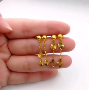 Subang Paku Gantung Fashion Pelbagai Design Emas 916 Yon Hing