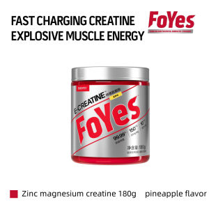 Muyuan~FoYes Zinc Magnesium Creatine Monohydrate 99.99% Pure for Muscle Strength Power and Endurance Boost (180/300g)