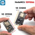 NodeMCU ESP8266 V3 Chipset CH340 บอร์ดสำหรับนักพัฒนา Arduino Controler. 