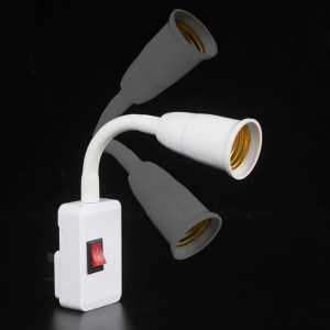 FITTING FLEKSIBEL E27 DENGAN TOMBOL ON OFF / FITING COLOKAN LAMPU BOHLAM FLEXIBLE ( FITTING SAJA )
