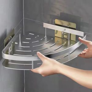 Bathroom Rack Bathroom Shelf Corner Shelf Bathroom Storage Toilet Rack Rak Bilik Mandi 浴室置物架