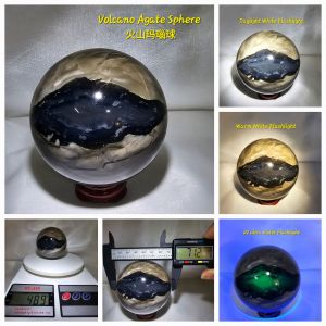 Volcano Agate Sphere /火焰玛瑙球