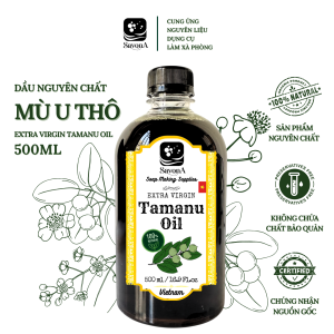 Dầu Mù U Vàng - Dầu Mù U Tinh SavonA - Refined Tamanu Oil SavonA