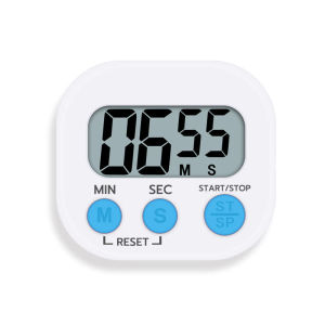 นาฬิกาจับเวลา ตั้งเวลาทำอาหาร นาฬิกาจับเวลาในครัว หน้าจอใหญ่ เสียงเตือนดัง ตัวเลขใหญ่ ชัดเจน