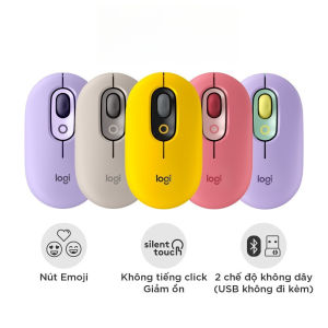 Chuột Không Dây Pop Mouse OEM – Kết Nối Đa Thiết Bị Pin 24 Tháng Thiết Kế Thời Trang E1