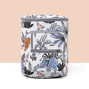 Baby Stroller Bag Large Capacity Baby Diaper Bag Portable Nappy Bag Stroller Hanging Basket Mommy Bag Cart Storage Bag