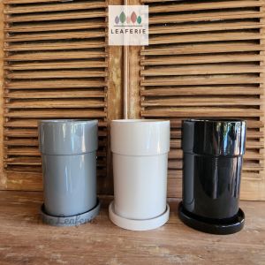 The Leaferie Petrus plant pots. flowerpot . flowerpots . flower pot . planter . planters . Ceramic . Plants