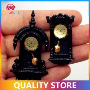 [Eleanor] Nhà Búp Bê Cổ Điển Đồng Hồ Treo Tường Quay Số Con Trỏ Di Chuyển Thu nhỏ Mô Hình Phòng Khách Phụ Kiện Nhà Búp Bê Trẻ Em Giả Vờ Chơi Đồ Chơi