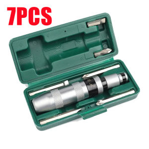 7/12/13PCS Impact Screwdriver 1/2" Manual Hand Impact Driver Set Extractor S2 Steel Much More Durable Disengage Rusted Fasteners or Frozen Bolts Manual Reversible Impact Driver Set