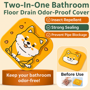 Bathroom Mat Closed Drain Mat 2in1
