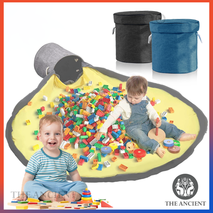 Toy Storage Organizer, Bakul Simpan Mainan Large Portable Kids Baby