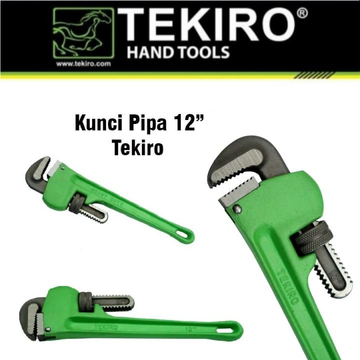 Tekiro Kunci Pipa Inch Pipe Wrench Kunci Pipa Lazada Indonesia