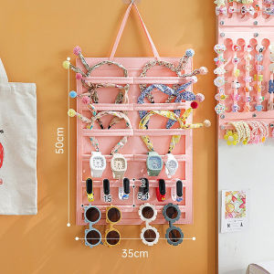 Jin.Lucky ที่แขวนจัดเก็บกิ๊บติดผม ที่จัดระเบียบกิ๊บช้อป ประหยัดพื้น สําหรับเด็กผู้หญิง พร้อมส่ง