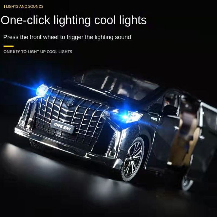 VO 1:24 TOYOTA ALPHARD 2021 Mona Lisa MPV Car SIAN GTR SUPRA LBWK Doors ...