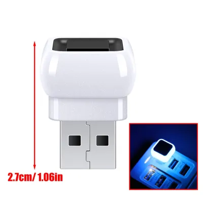 Mini Cube USB Mood Light for Rooms Bedrooms Car Interior Mood Lighting Desktop Lighting for Computers Emergency Night Light