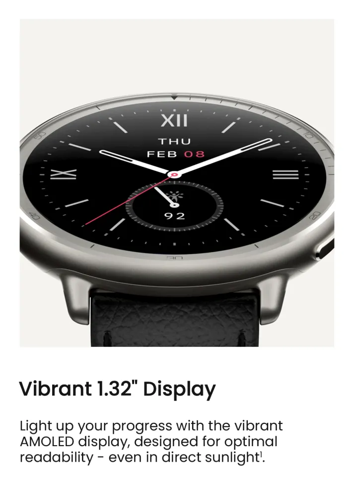 New arrivals] Amazfit Active Round 44mm Smart Watch AMOLED