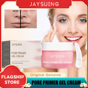 Jaysuing Pore Primer Gel Cream Invisible Pore Face Primer Makeup Base Matte Make Up Moisturizing Smooth Fine Lines Pore Cover Pores Create Clear And Delicate Skin Hydrates The Face Long-Lasting Finish Makeup Oil Control And Shine Prevention Cream 30g