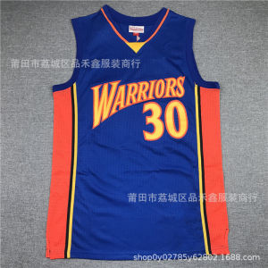 AE Warriors 30#  Curry   Embroidered basketball jersey  11# Thompson    City Jersey   jersey