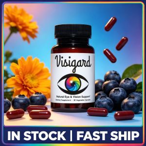 Visigard Lutein Eye Capsules|Block Blue Light|Relieve Dry & Tired Eyes|Blurry Vision Relief