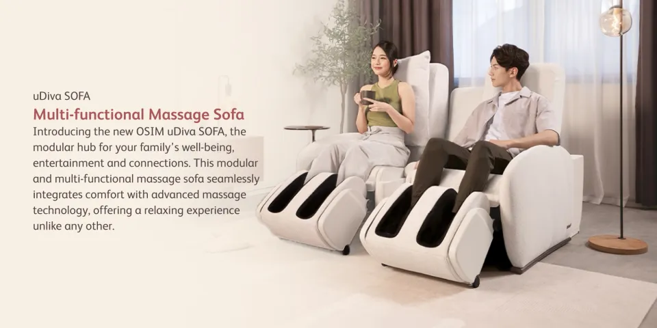 OSIM uDiva SOFA World 1st Multi-functional Massage Sofa Lazada