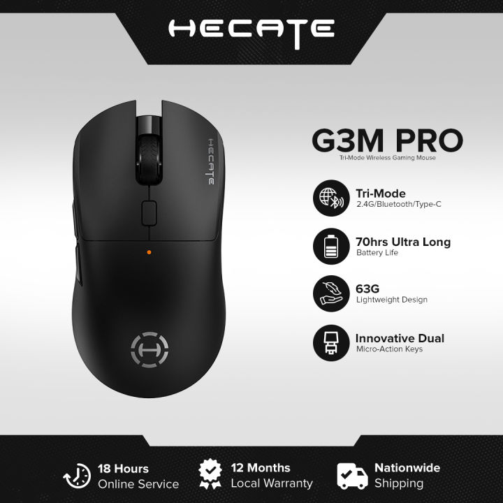 Hecate G3M Pro Tri-Mode Wireless Gaming Mouse | Lazada PH