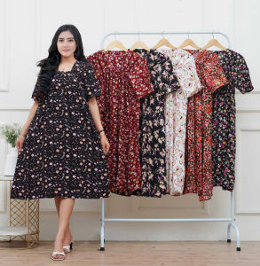 Daster fuji 100rb/3pcs BISA COD daster terbaru rayon premium terbaru